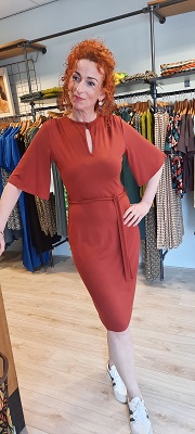 Nikki Dress Tricot De Luxe Terra