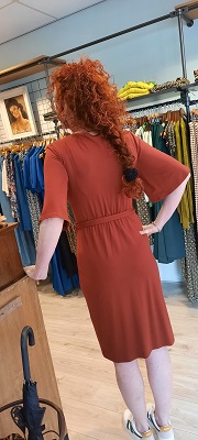 Nikki Dress Tricot De Luxe Terra