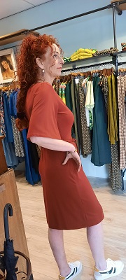 Nikki Dress Tricot De Luxe Terra