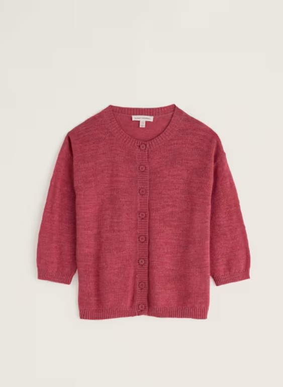 Pentire Steps Cardigan Wild Rose