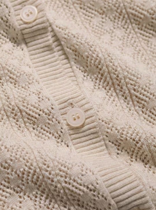 Willowing Cardigan Chalk