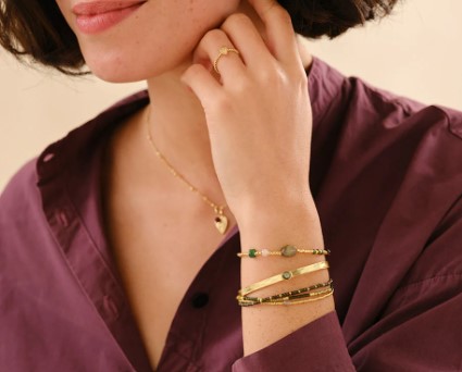 Amuse Labradorite Gemstone Mix Bracelet