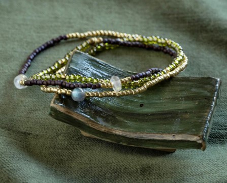 Balanced Rose Quartz Labradorite Bracelet