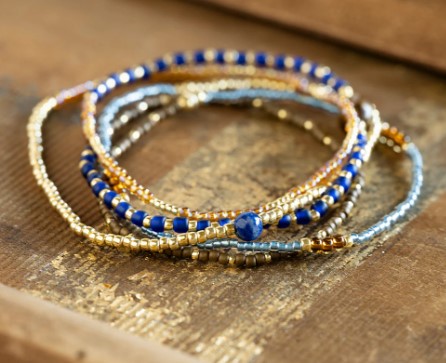 Experience Lapis Lazuli Tiger Eye Bracelet