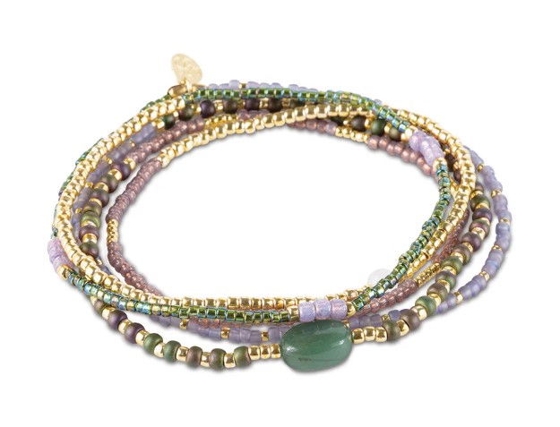 Experience Aventurine Rose Quartz Bracelet