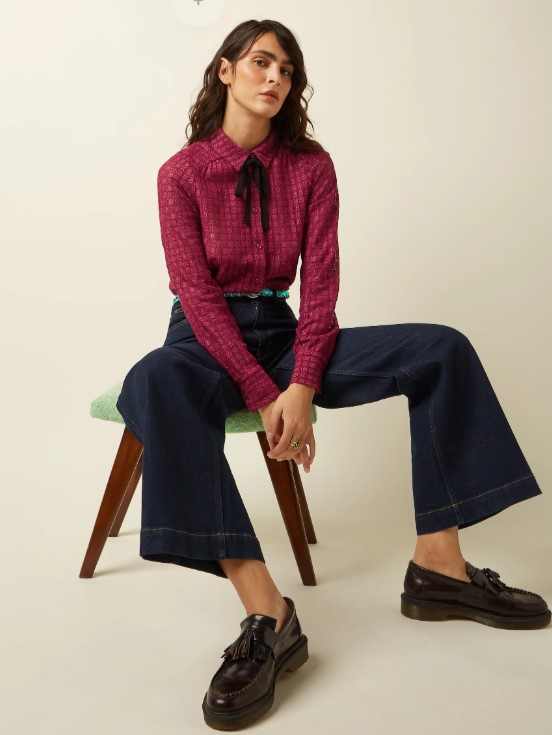 Paige pants Walker Denim Indigo Blue