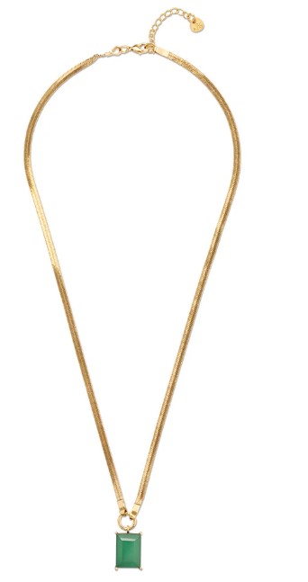 Delightful Green Onyx necklace