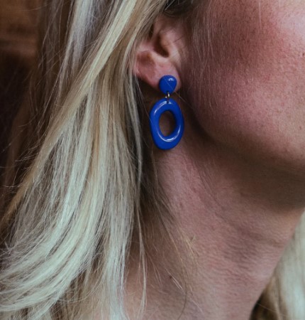 Earrings Elin / Kobalt