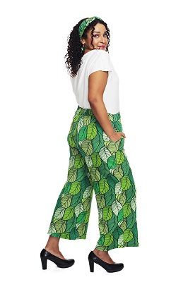 Molly Pants Blad Gron