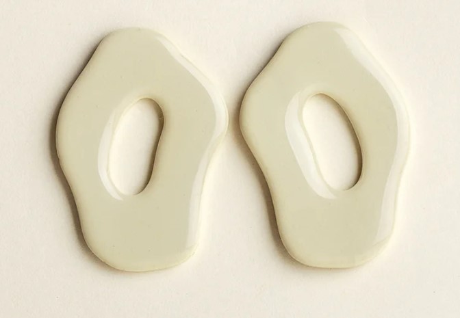 Earrings Faye Ivory