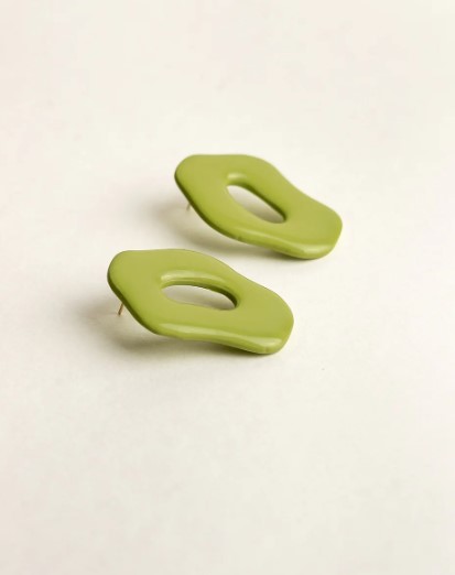 Earrings Faye Pistache