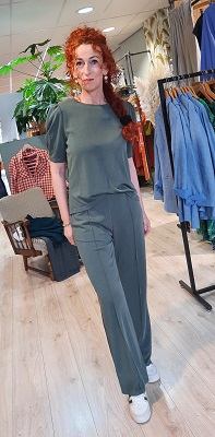 Silvie Trousers Saga Green