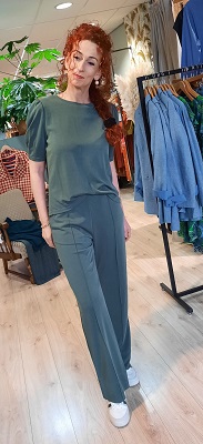 Silvie Trousers Saga Green