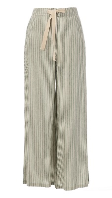 Selby Trousers Green Stripes
