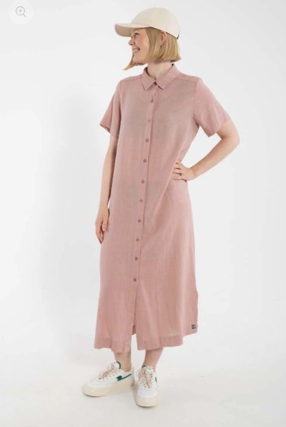 Danepippi Modal Linnen Dress Rose Beige