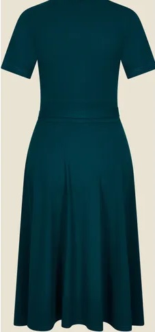 Hollywood Dress Tricot De Luxe Petrol