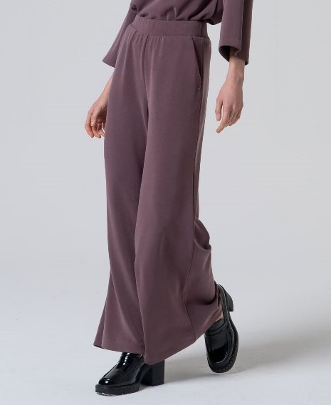 Wide Leg Pants Blueberry