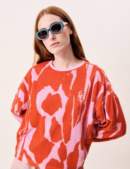 Sweatschirt Amazonas Menufar Violine