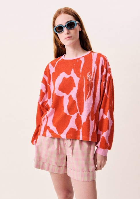 Sweatschirt Amazonas Menufar Violine