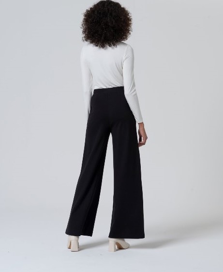 Wide Leg Pants Black