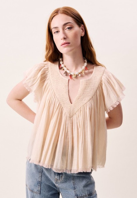 Blouse Novaelle Rouge