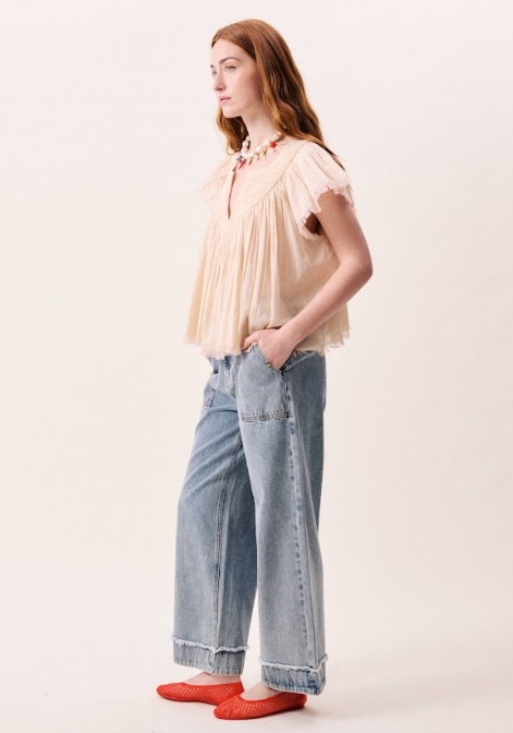 Blouse Novaelle Rouge