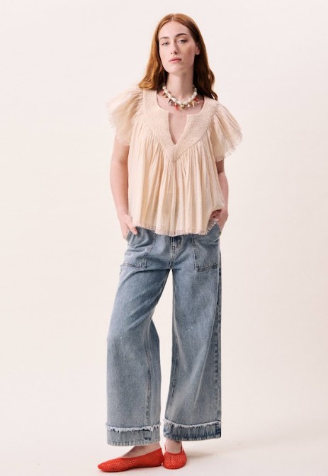 Blouse Novaelle Rouge