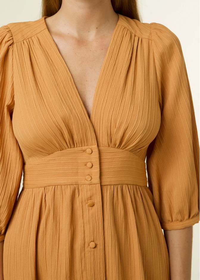 Robe Alya Ochre