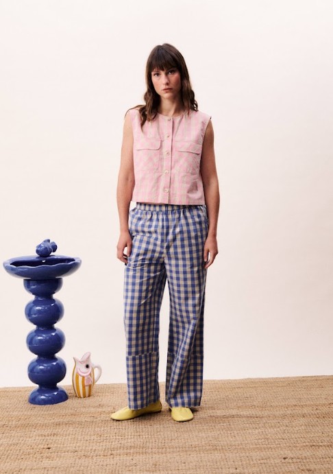 Pantalon Maris Bleu Azur