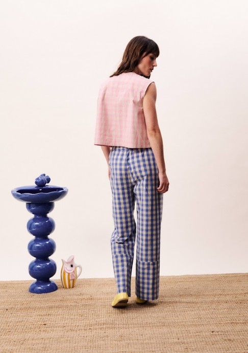 Pantalon Maris Bleu Azur