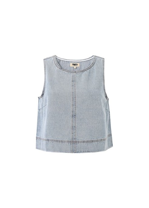 Top Aqualina Blue Jean