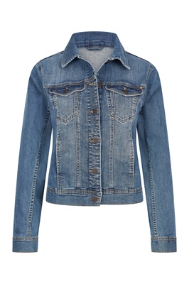 Zoe jacket washed Light Blue