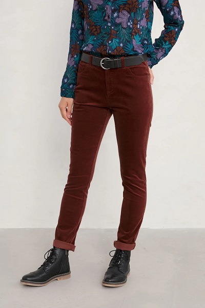 Lamledra Trousers Burgundy