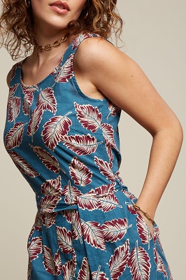 Frida Jumpsuit Dominica Orient Blue