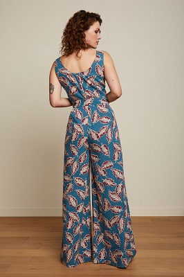 Frida Jumpsuit Dominica Orient Blue