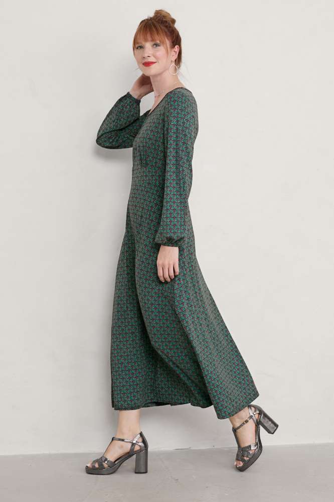 Bluebell Glade Dress Clementine Geo Onyx
