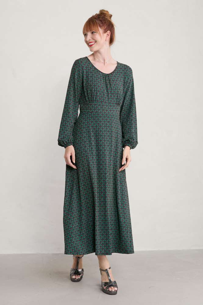 Bluebell Glade Dress Clementine Geo Onyx