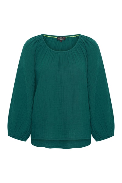 Blouse Roundneck Emerald