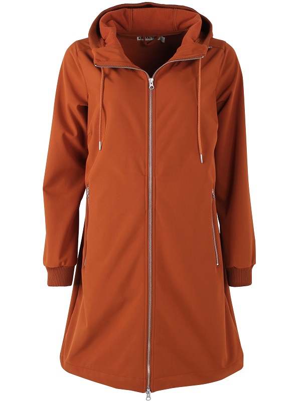 Jane Softshell dark Rust