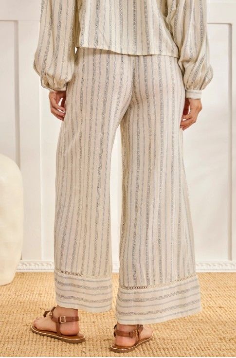 Striped Printed Pants