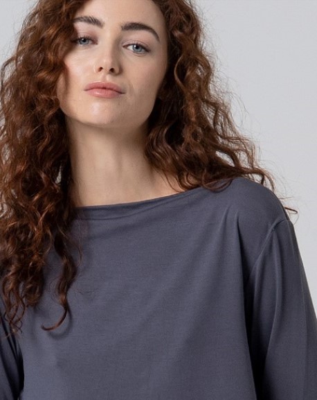 Loose T Shirt Dark Grey