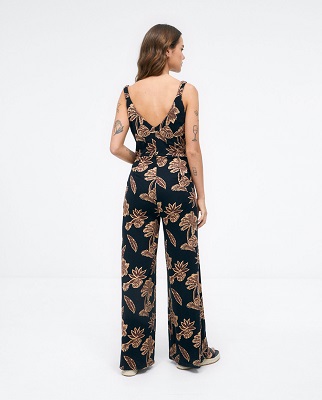 Jumpsuit With Straps Black