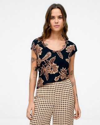 Short Sleeves T Shirt Black