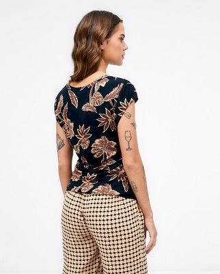 Short Sleeves T Shirt Black