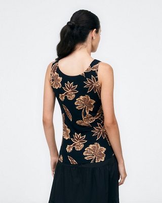 Top With Straps Black