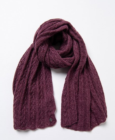 Fantasy Knit Beret Plum