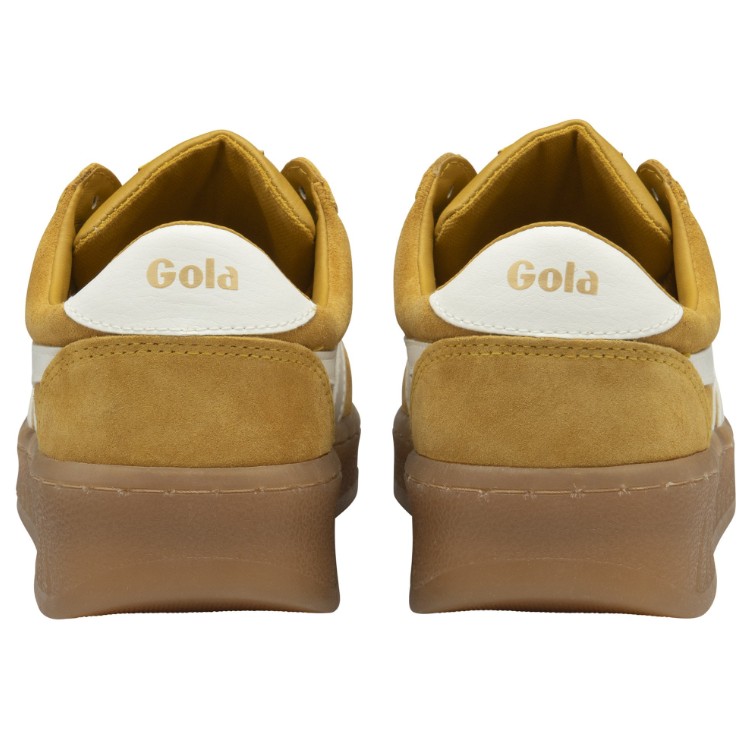 Grandslam Suede Trainer Sun/Off White/Gum