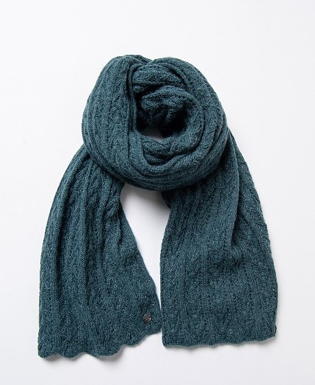 Fantasy Knit Beret Petrol Blue
