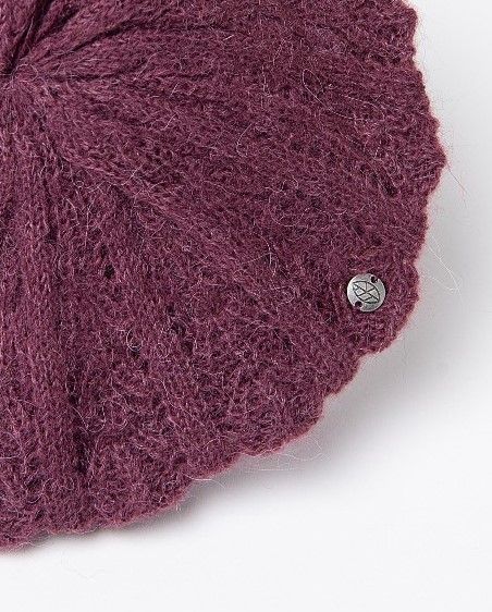 Fantasy beret Plum