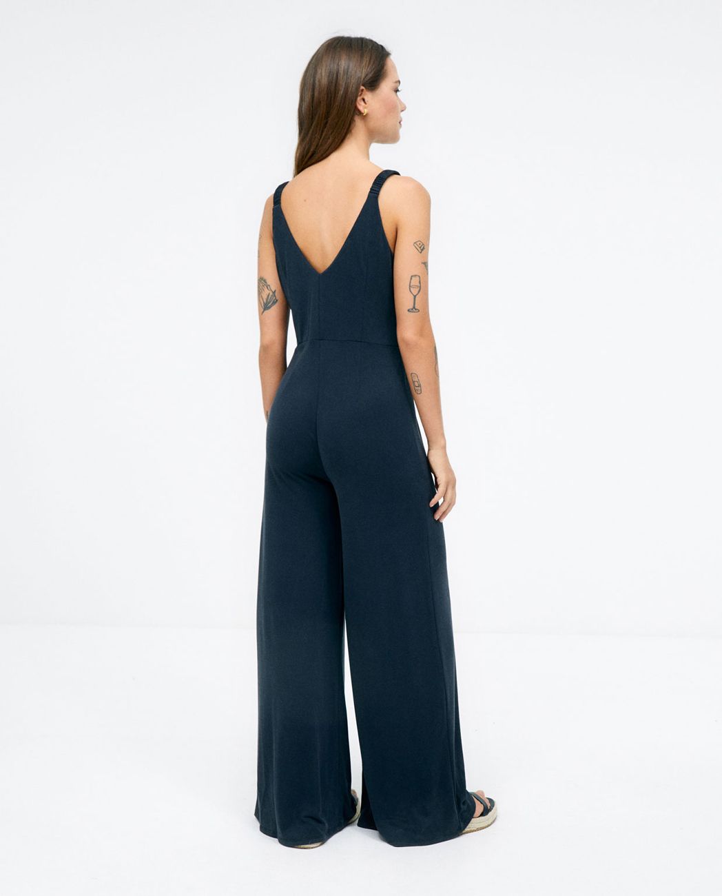 Jumpsuit With Straps Black